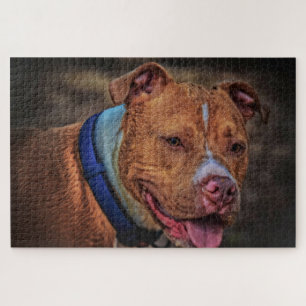 Puzzle Photo Chien Brown