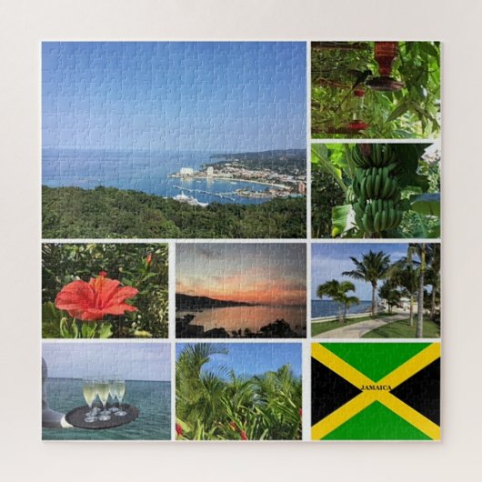 Puzzle Photo Collage de Jamaïque (Vertical)