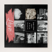 Puzzle PHOTO COLLAGE Mariage Vow Renouvellement Anniversa (Horizontal)