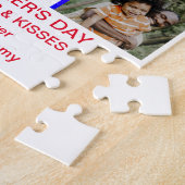 Puzzle Photo Collage Tic Tac Toe Hugs Baisers Pères SM (Côté)