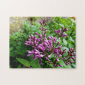 Puzzle photo créatif violet lilas (Horizontal)