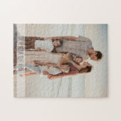 Puzzle Photo Cup personnalisée Image texte personnalisé (Horizontal)