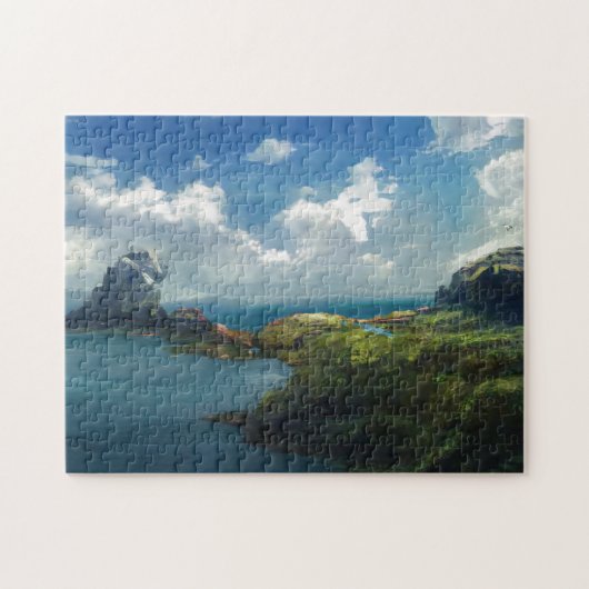 Puzzle photo d'art personnalisé paysage (Horizontal)