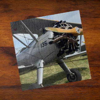 Puzzle Photo d'avion ancien pour pilote d'aviation