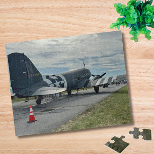 Puzzle Photo d'avion vintage pour l'anniversaire du pilot