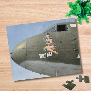 Puzzle Photo d'avion vintage pour l'anniversaire du pilot