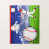 Puzzle photo de baseball (Vertical)