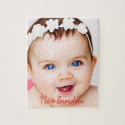 Puzzle Photo de bébé personnalisée (Vertical)