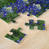 Puzzle Photo de champ de Bluebonnets de Texas (Côté)
