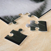 Puzzle Photo de chat noir blanc mignon (Côté)