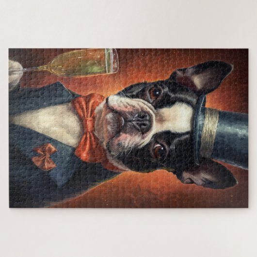 Puzzle Photo de chien personnalisée (Horizontal)