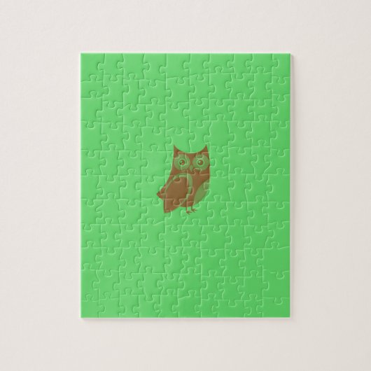 Puzzle photo de Chouette Brown (Vertical)
