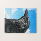 Puzzle Photo de Corbeau des oiseaux noirs (Horizontal)