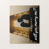 Puzzle Photo de couple unique mariage amusant (Vertical)