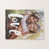 Puzzle Photo de famille d'amour audacieuse (Horizontal)