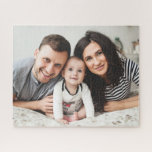 Puzzle photo de famille horizontale personnalisabl<br><div class="desc">Ajoutez une touche unique sur le plaisir de la famille avec ce puzzle photo de famille personnalisé.</div>
