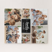 Puzzle Photo de famille moderne simple Script (Horizontal)