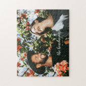 Puzzle photo de famille personnalisée (Vertical)