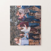 Puzzle Photo de famille personnalisée (Vertical)
