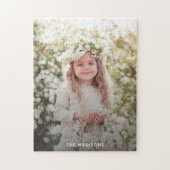 Puzzle Photo de famille personnalisée (Vertical)