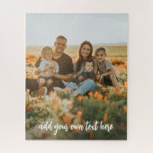 Puzzle Photo de famille simple moderne (Vertical)