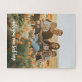 Puzzle Photo de famille simple moderne (Horizontal)