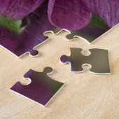 Puzzle Photo de fleur de chrysanthème rose (Côté)
