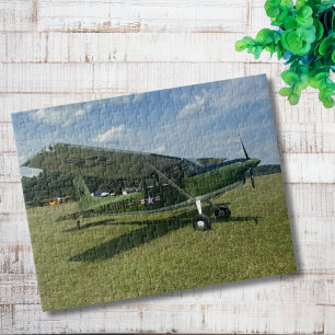 Puzzle Photo de la famille de l'avion vert des Marines la