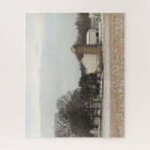 Puzzle photo de la ferme d'hiver (Vertical)