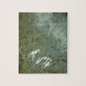 Puzzle Photo de la nature de dalles rocheuses couvertes d (Vertical)