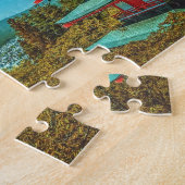 Puzzle Photo de la pagode japonaise du Mont Fuji (Côté)