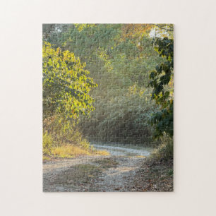 Puzzle photo de la piste d'automne