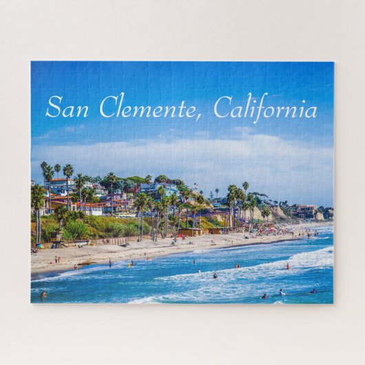 Puzzle Photo de la plage de San Clemente (Horizontal)