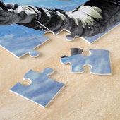 Puzzle Photo de la première marche spatiale de l'astronau (Côté)