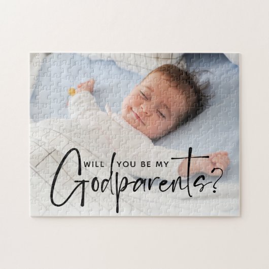 Puzzle Photo de la proposition Godparents moderne (Horizontal)
