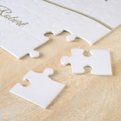 Puzzle Photo de mariage à retenir la date (Côté)