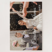 Puzzle Photo de mariage moderne simple (Vertical)