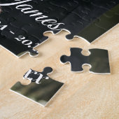 Puzzle Photo de mariage simple moderne (Côté)