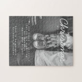 Puzzle Photo de Noël de la Faire-part de grossesse (Horizontal)