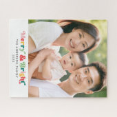 Puzzle Photo de police rétro colorée et joyeuse (Horizontal)