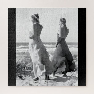 Puzzle Photo de pyjama de plage des années 1930