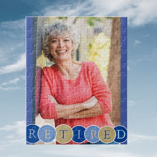 Puzzle photo de retraite personnalisée