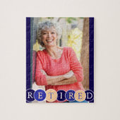Puzzle photo de retraite personnalisée (Vertical)