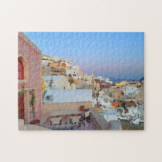 Puzzle Photo de Santorin Grèce (Horizontal)