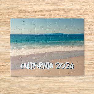 Puzzle Photo de souvenir personnalisé Océan Bleu Scénique