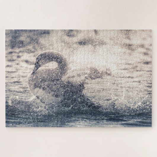 Puzzle Photo de Swan Nature (Horizontal)