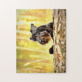 Puzzle photo de votre chien personnalisation unique gardi (Vertical)