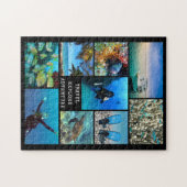 Puzzle Photo de voyage personnelle Collage de photos (Horizontal)