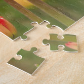 Puzzle Photo des tulipes en fleurs (Côté)