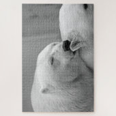 Puzzle Photo d'ours polaire gris (Vertical)